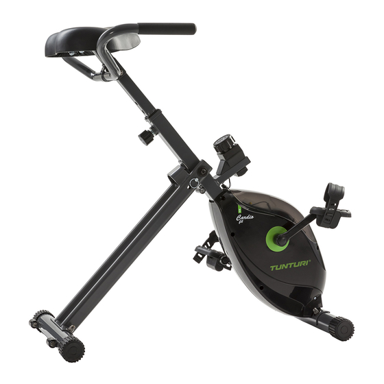 Tunturi Cardio Fit D20 DeskBike User Manual