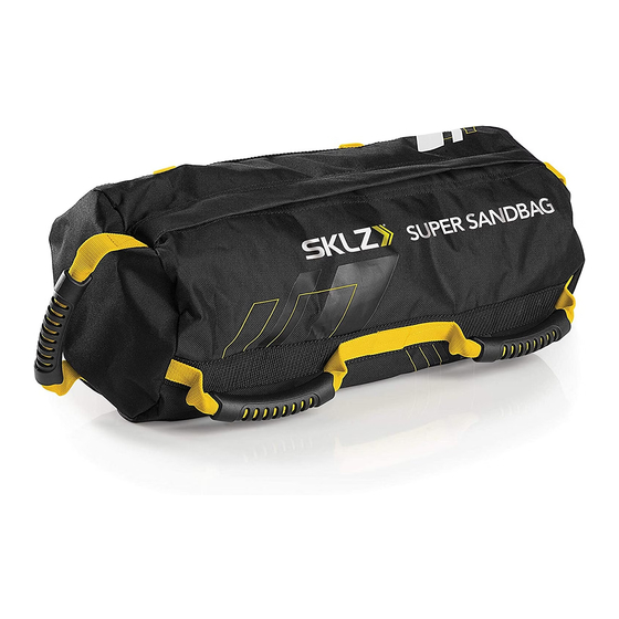 SKLZ SUPER SANDBAG Instruction Manual
