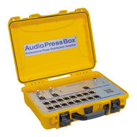 Audiopressbox APB-216 C-D Owner's Manual