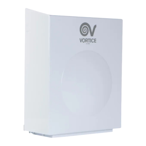 Vortice CAWE D HABITAT EXT Instruction Booklet