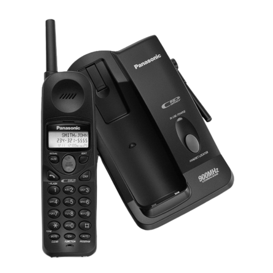Panasonic KX-TC1484 Operating Instructions Manual