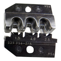 TE Connectivity ERGOCRIMP 0-539956-2 Instruction Manual