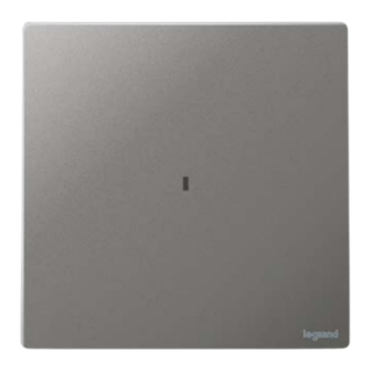 LEGRAND Mallia Senses with Netatmo 2 815 02DS/MB/MW Quick Installation Instructions