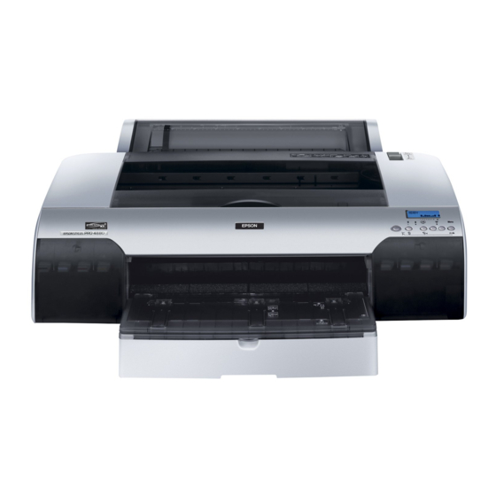 Epson pro4880gd Printer Manual