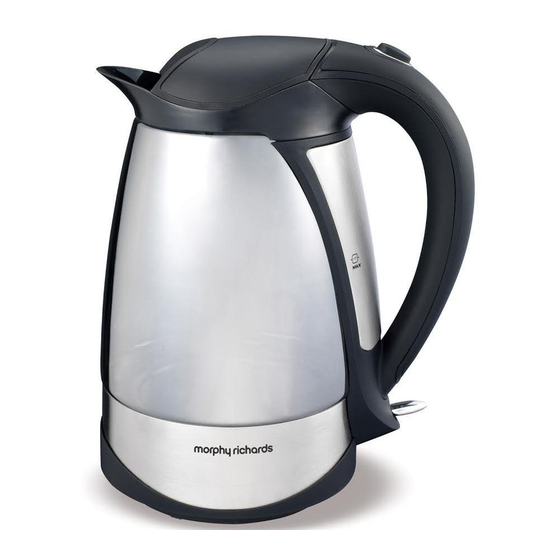 Morphy Richards Illuma glass kettle User Manual