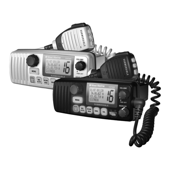 West Marine VHF600 User Manual
