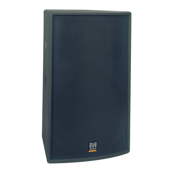 Martin Audio Compact Three-way Trapezoid System WW33PP Technical Specifications