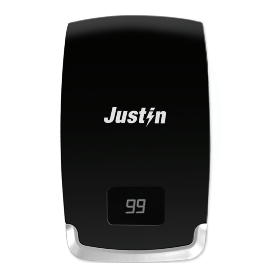 Justin JB-540-10400 User Manual