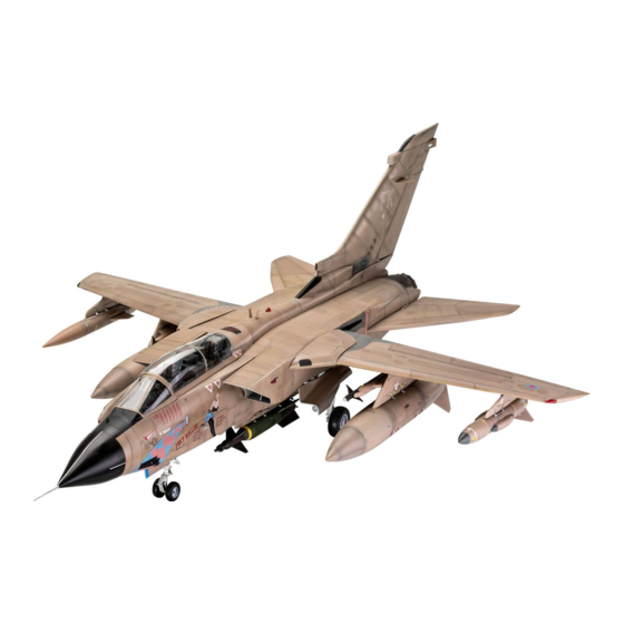 Hobbico Revell TORNADO GR. Mk.1 RAF Manual