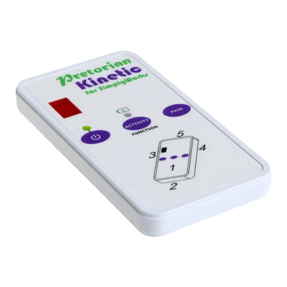 Pretorian Kinetic for SimplyWorks Instructions Manual