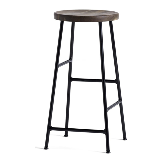 Hay Cornet Barstool Care Manual