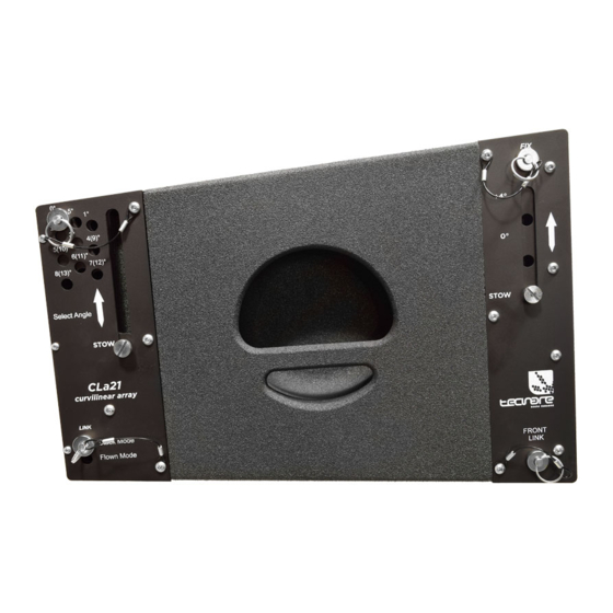 TECNARE EXEL ACOUSTICS SL ARRAY Series Rigging Assembly Manual