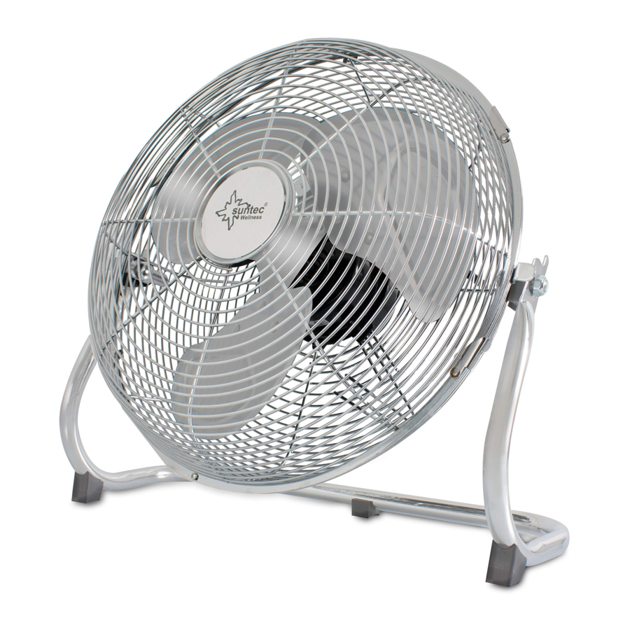Suntec Wellness Klimatronic CoolBreeze 3500 BV Instruction Manual