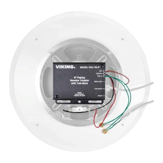 Viking PSA-TB-IP Product Manual