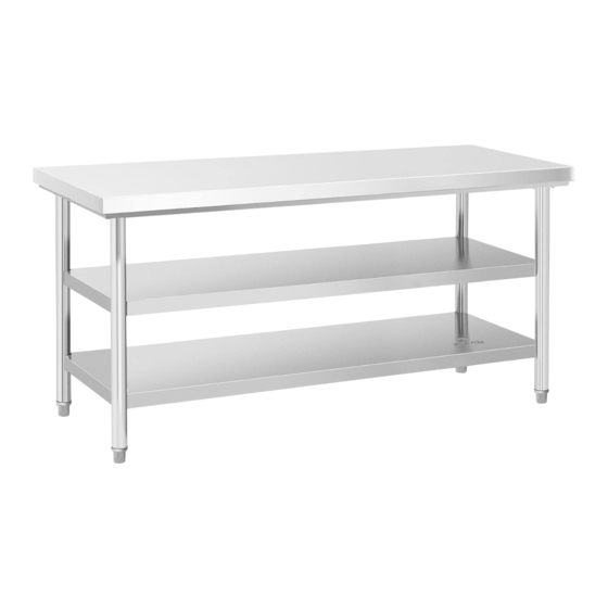 Royal Catering RCWT-180x70-3L-E User Manual