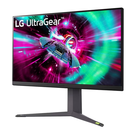 LG UltraGear 32GR93U Owner's Manual