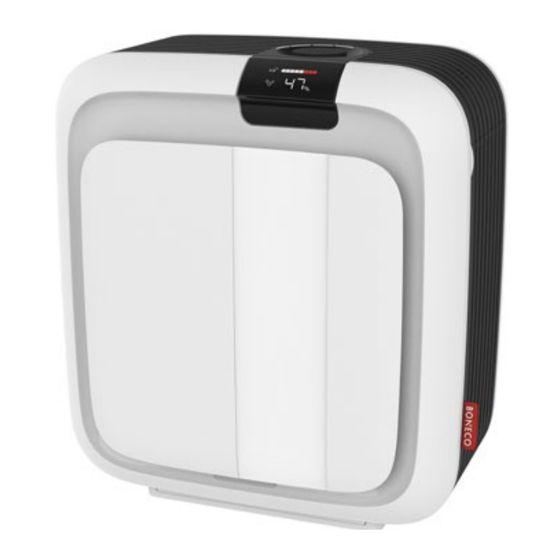 Boneco H700 Quick Manual