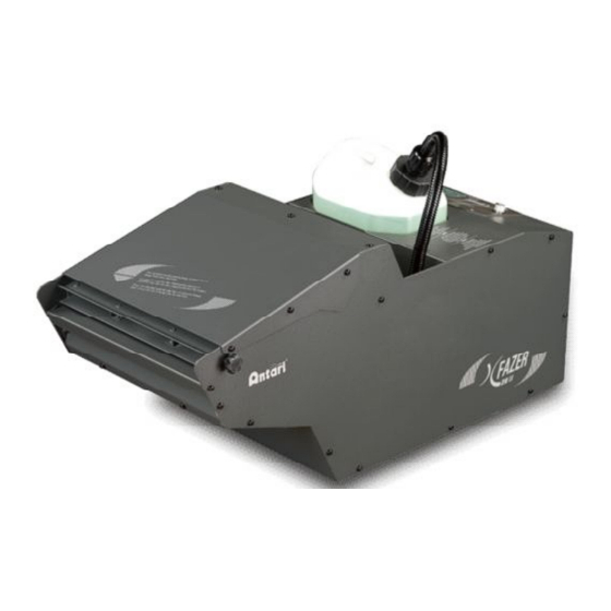 Antari Fazer X-310 PRO User Manual