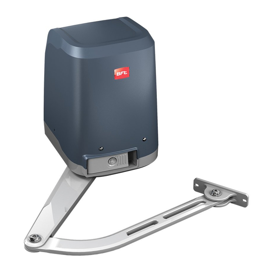 BFT VIRGO SMART BT A Installation Manual