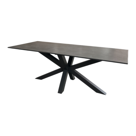 bene living Almeria BL27104 Assembly Instructions