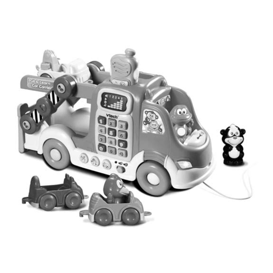 VTech Pull & Learn Car Carrier User Manual