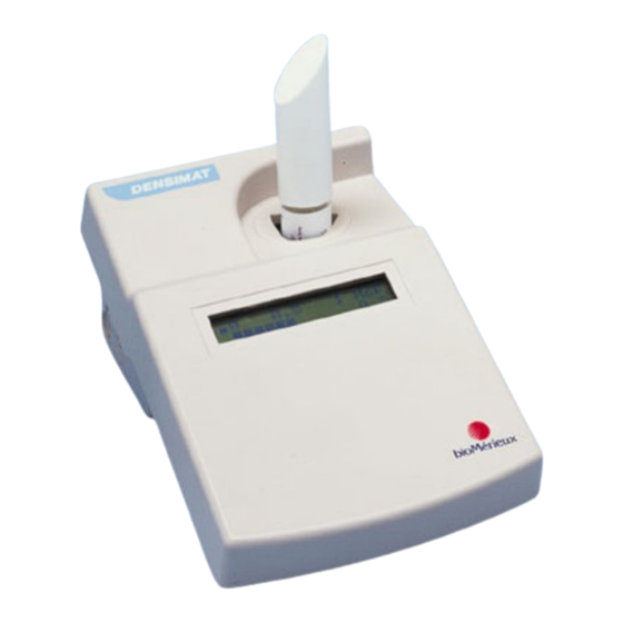 bioMerieux DENSIMAT User Manual