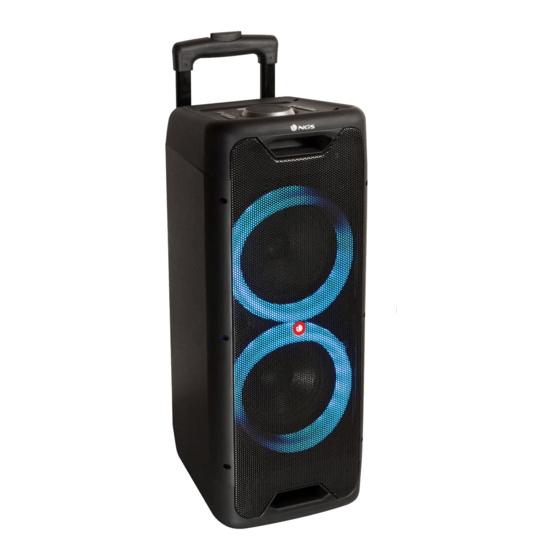 NGS WILDJUNGLE 1 Bluetooth Speaker Manuals