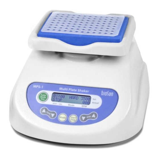 Biosan MPS-1 Operating Manual
