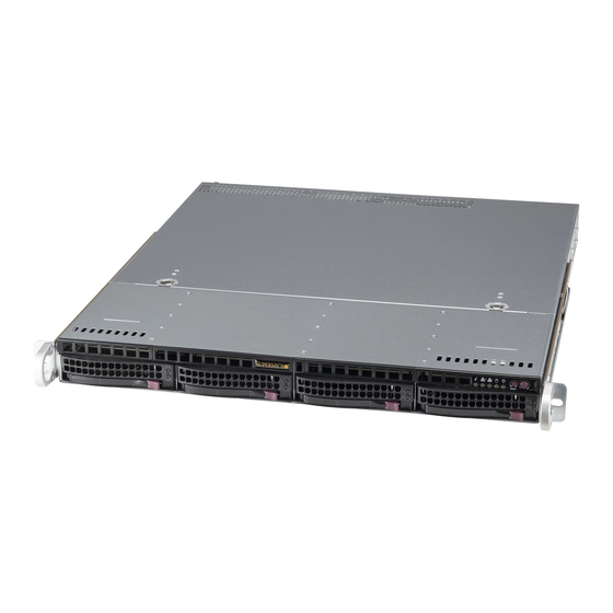 Supermicro SC813MF2 Series User Manual