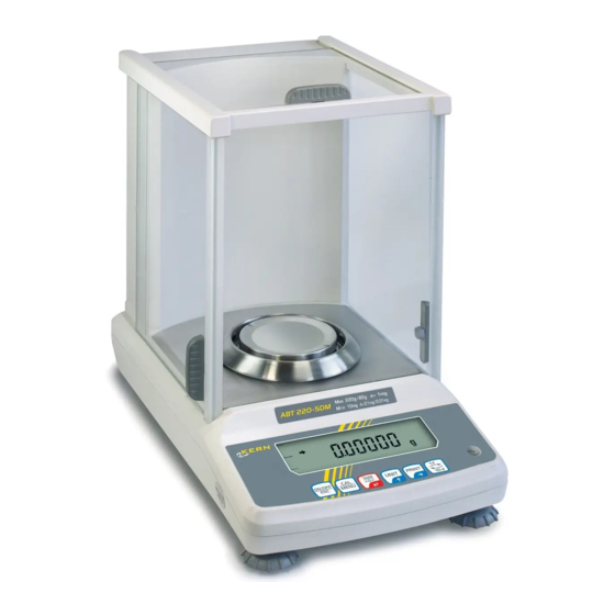 KERN 120-5DM Service Manual