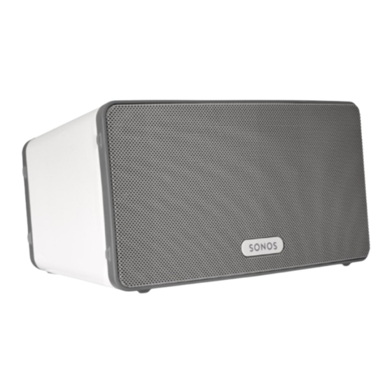 Sonos Play 3 Setup