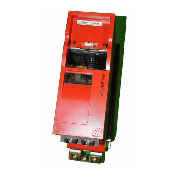 SEW-Eurodrive Movidrive MD_60A Series Operating Instructions Manual