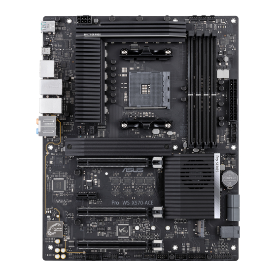 Asus Pro WS X570-ACE Manual
