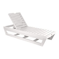 Highwood Laguna Chaise Lounge Assembly Manual