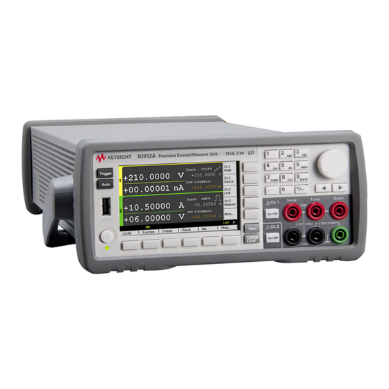 Keysight Technologies B2900A Demo Manual