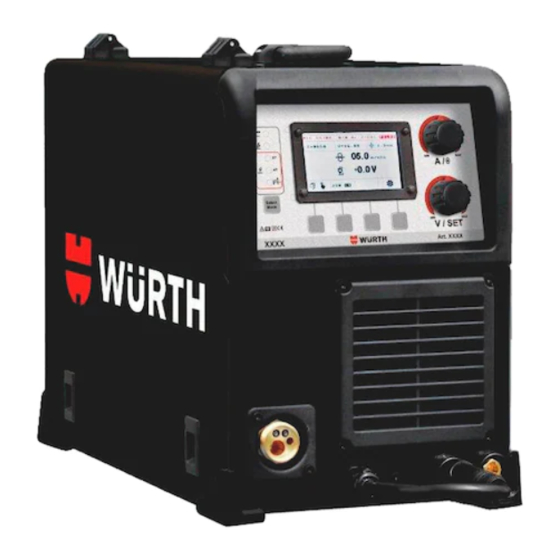 Würth WWS 200-P POWER Instructions And Manual