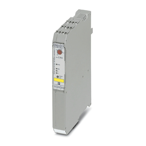 Phoenix Contact ELR H51-IESSC-24DC500AC-06 Manual