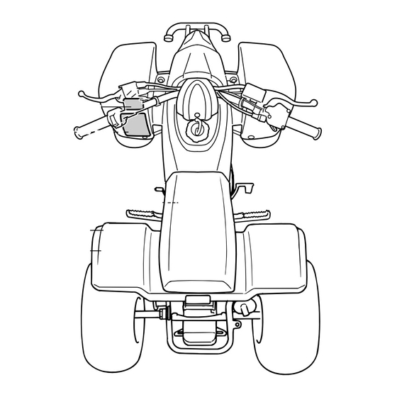 Yamaha BLASTER YFS200T Owner's Manual