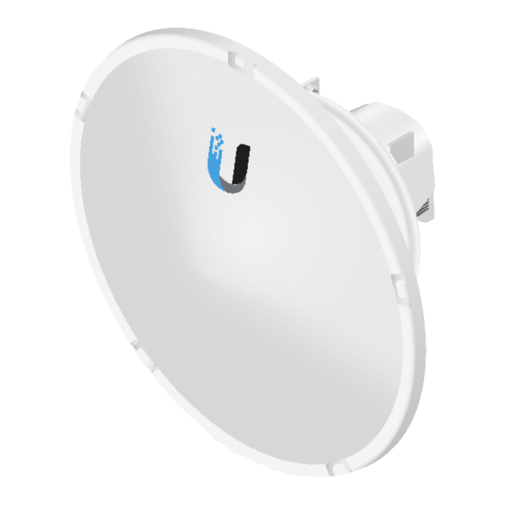 Ubiquiti airFiber X AF-11G35 Quick Start Manual