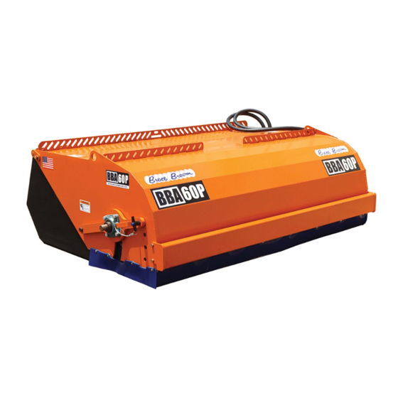 Broce Broom BBA60P Operation & Maintenance Manual