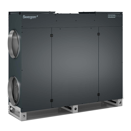Swegon ESENSA PX Flex Installation Instructions Manual