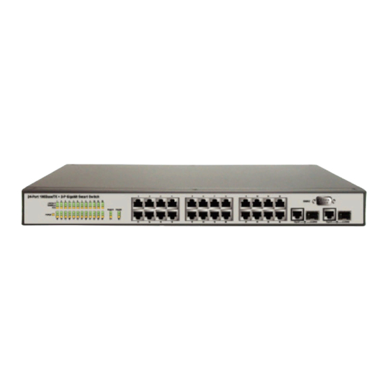 Ruby Tech 24-Port 100BaseTX + 2-P User Manual