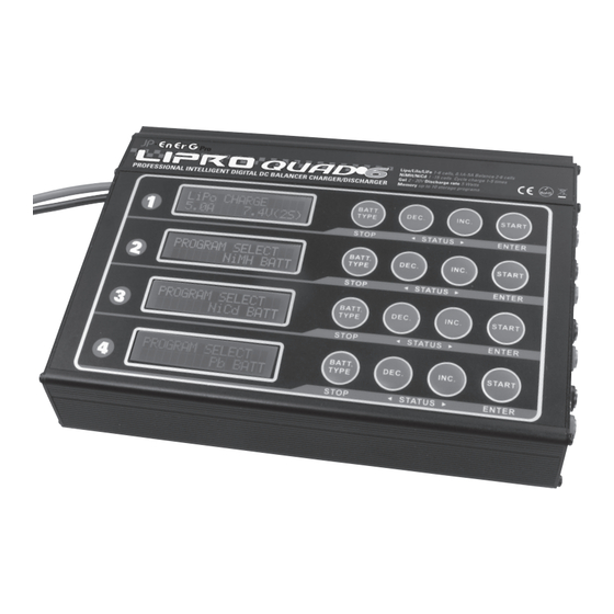 JP EnErG Lipro Quad 6 Manuals