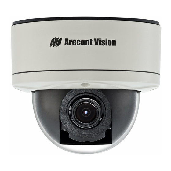 Arecont Vision AV1255AM Installation Manual