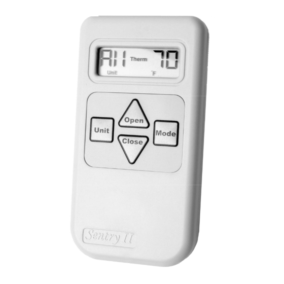 Truth Sentry II Operating Instructions Manual