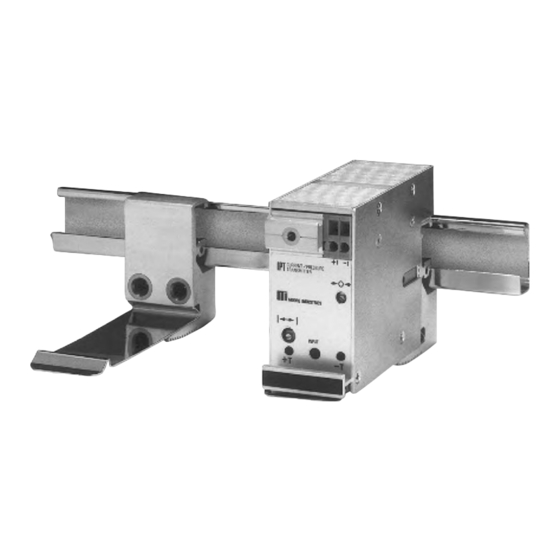 Moore Industries IPT Installation Manual