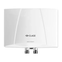 Clage M 3 Operating And Installation Instructions