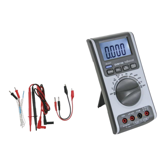 Velleman DVM1100 User Manual