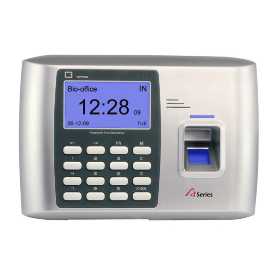 Anviz A series User Manual