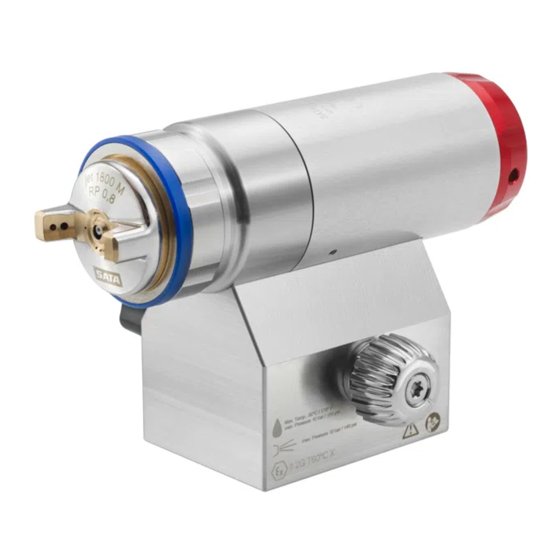 SATA SATAjet 1800 M Operating Instructions Manual